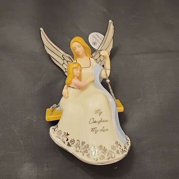 BRAND NEW MY DAUGHTER MY LOVE 2004 HEIRLOOM BRADFORD EXCHANGE PORCELAIN - Picture 2 of 16